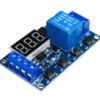 6-30V 1-Channel Power Relay Module with Adjustable Timing Cycle