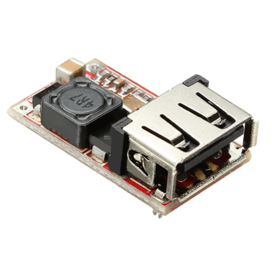 DC – DC 6-24V to 5V USB Output Step Down Power Charger with Adjustable Buck Converter