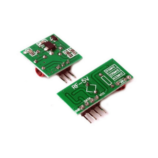 Inventkart » 433Mhz RF Wireless Transmitter And Receiver Kit