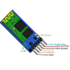 HC-05 6pin Bluetooth Module with Button