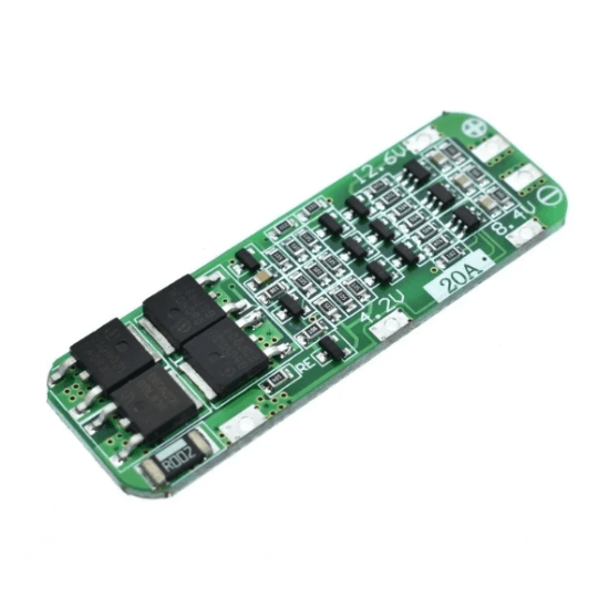 3 Series 20A 18650 Lithium Battery Protection Board 11.1V 12V 12.6V