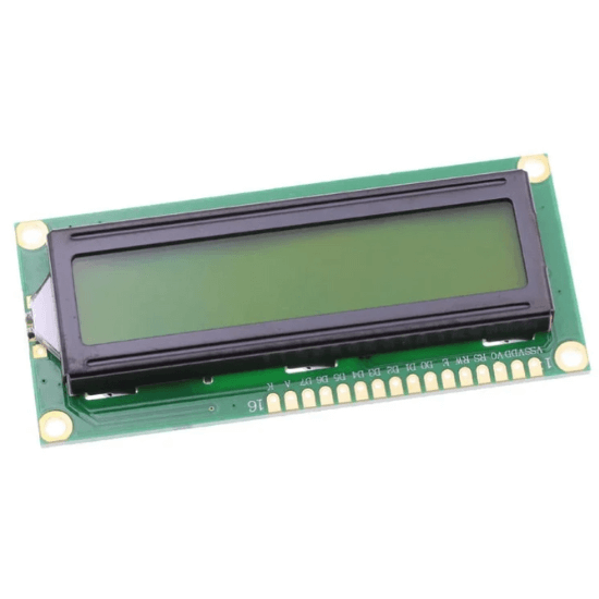 LCD1602 Parallel LCD Display with Gray Backlight