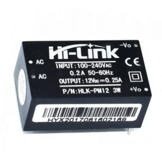 Hi-link HLK PM12 12V/3W Switch Power Supply Module