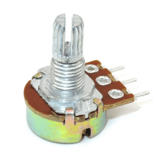 100K Ohm 3Pin 30mm Shaft Potentiometer (Pack of 3)