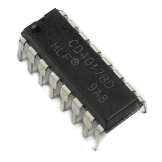 CD4017 Decade Counter IC DIP-16 Package