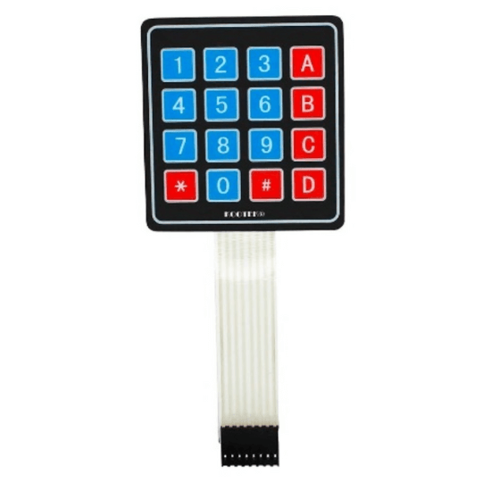 4×4 Matrix Keypad Membrane Switch for Arduino, ARM and other MCU