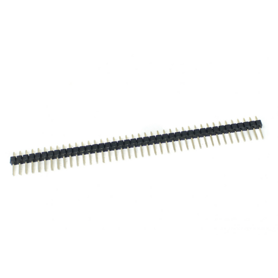 2.54mm 1×40 Pin Male Single Row Straight Short Header Strip (Pack of 5)